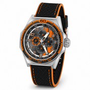 Invicta Racing Stryketach Men's Watch - 50mm. Orange. Black (50043)