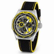 Invicta Racing Men's Watch - 50mm, Yellow, Black (50044)