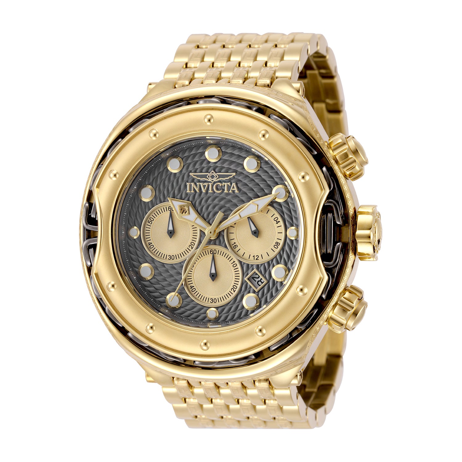 Invicta Bolt Colossus Men's Watch - 51mm. Gold (50074)