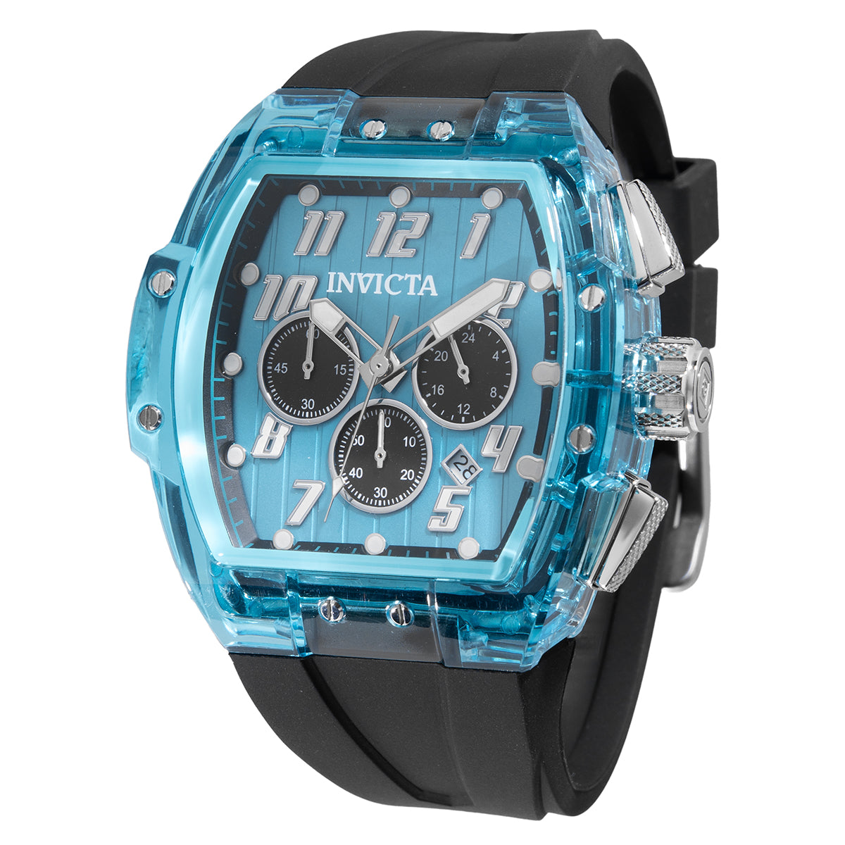 Open Box Invicta S1 Rally Men's, Women's Watch - 47mm, Black (AIC-50085)