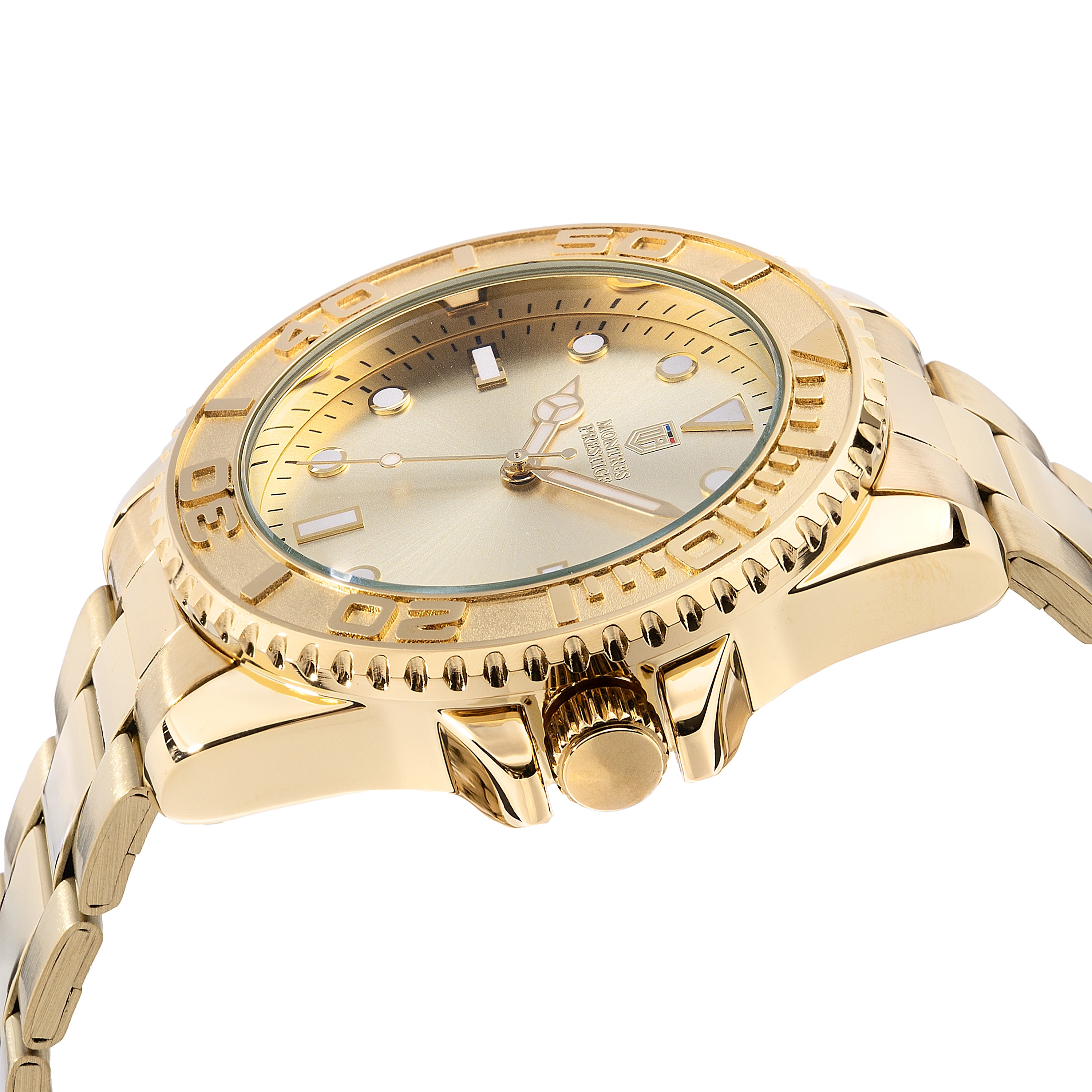 Montres Prestige Thalm X Invicta Men's Watch - 43mm. Gold (MPW-0262)
