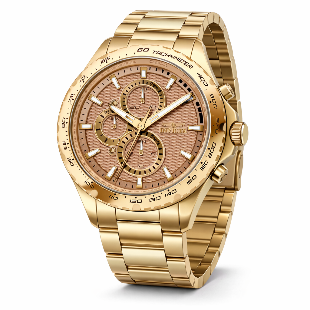 Invicta Aviator Men's Watch - 44mm. Gold (50105)