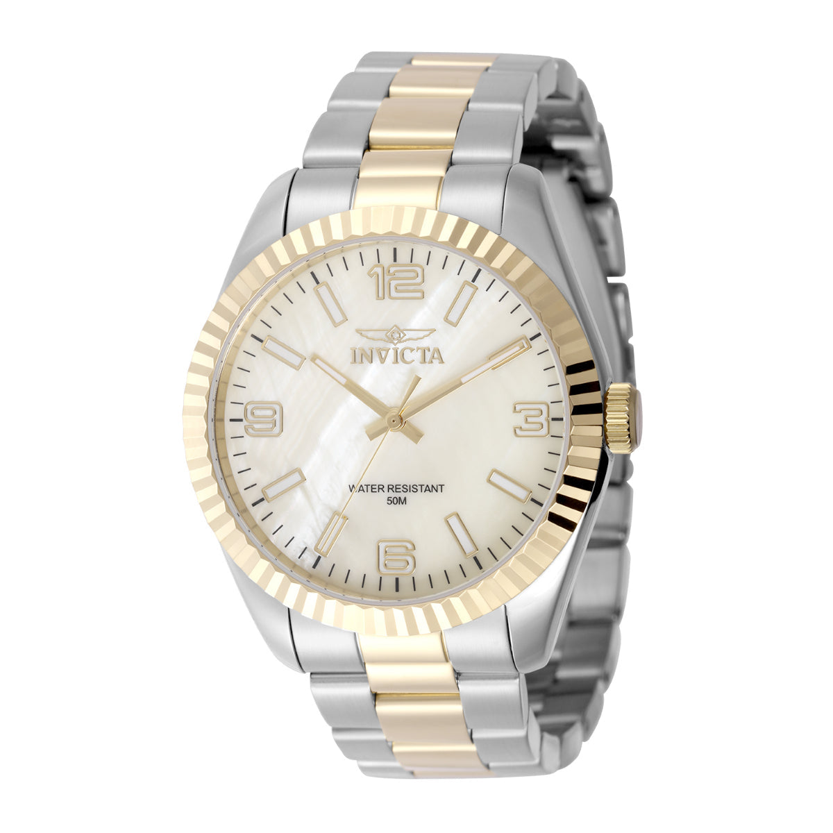 Invicta Specialty Westbridge Men's Watch w/ Mother of Pearl Dial - 43mm, Gold, Steel (ZG-50130)