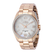 Invicta Specialty Lautus Unisex Watch w/ Mother of Pearl Dial - 38mm. Rose Gold (50136)