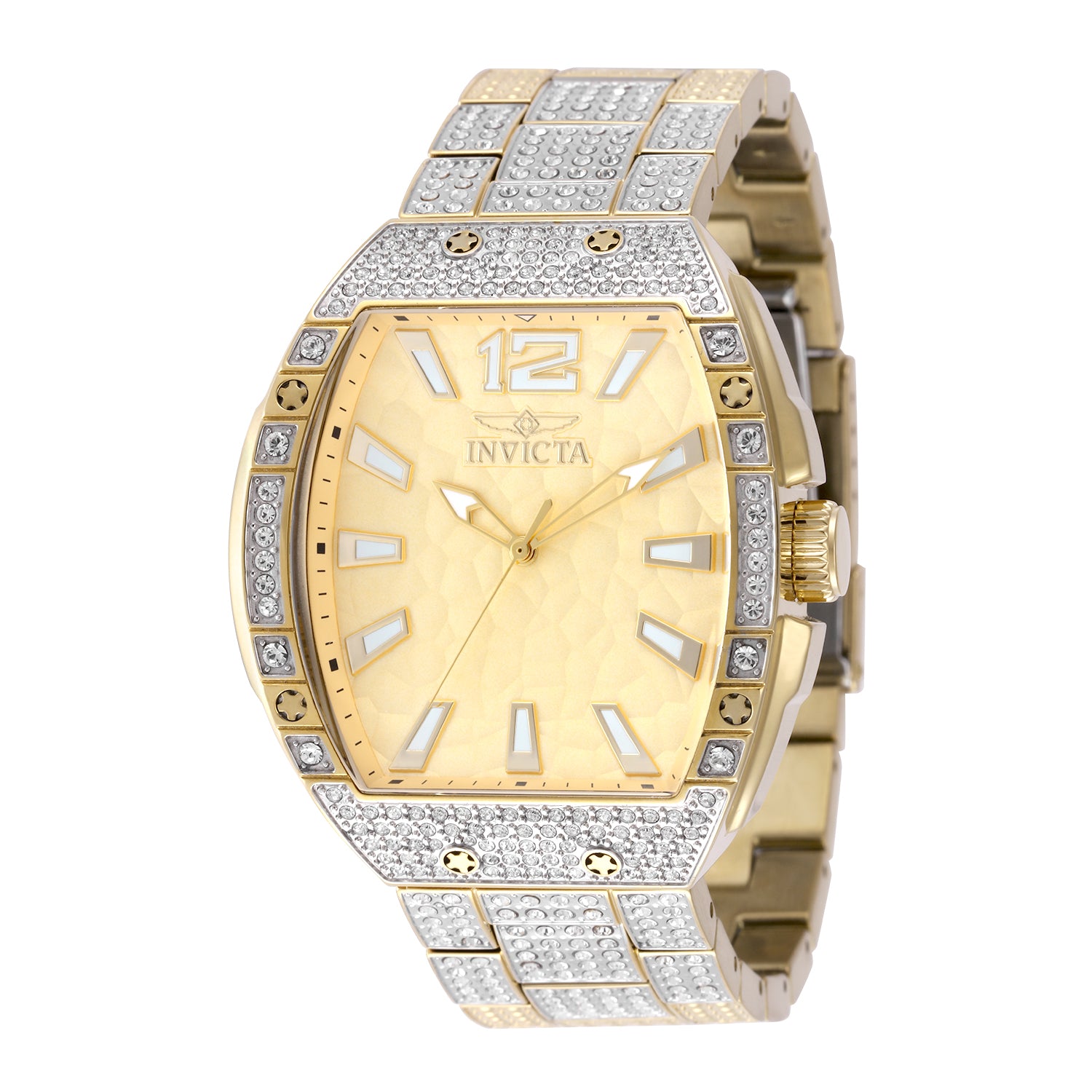 Invicta Celestial Forzyn Men's Watch - 47mm. White. Gold (50200)