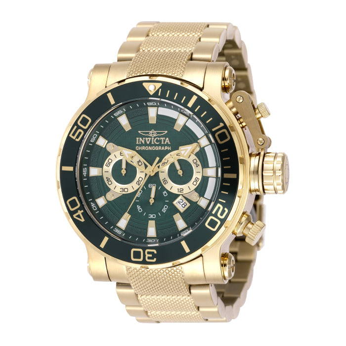 Invicta Coalition Forces Hardpoint Men's Watch - 52mm, Gold (ZG-50230)