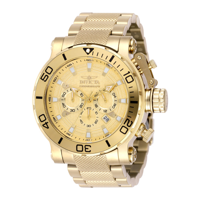 Invicta Coalition Forces Hardpoint Men's Watch - 52mm. Gold (50231)