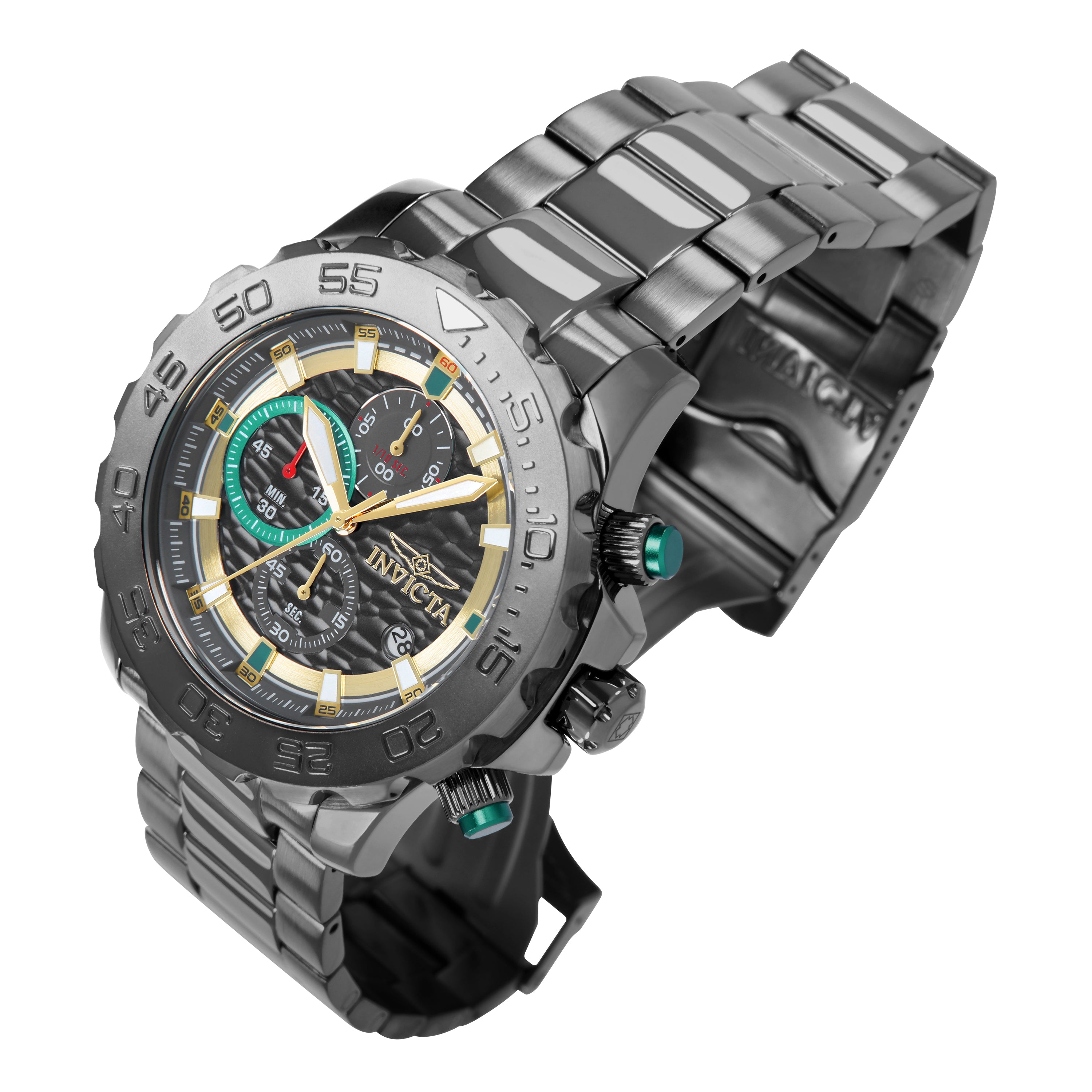 Invicta Pro Diver Men's Watch - 54mm. Gunmetal (50253)
