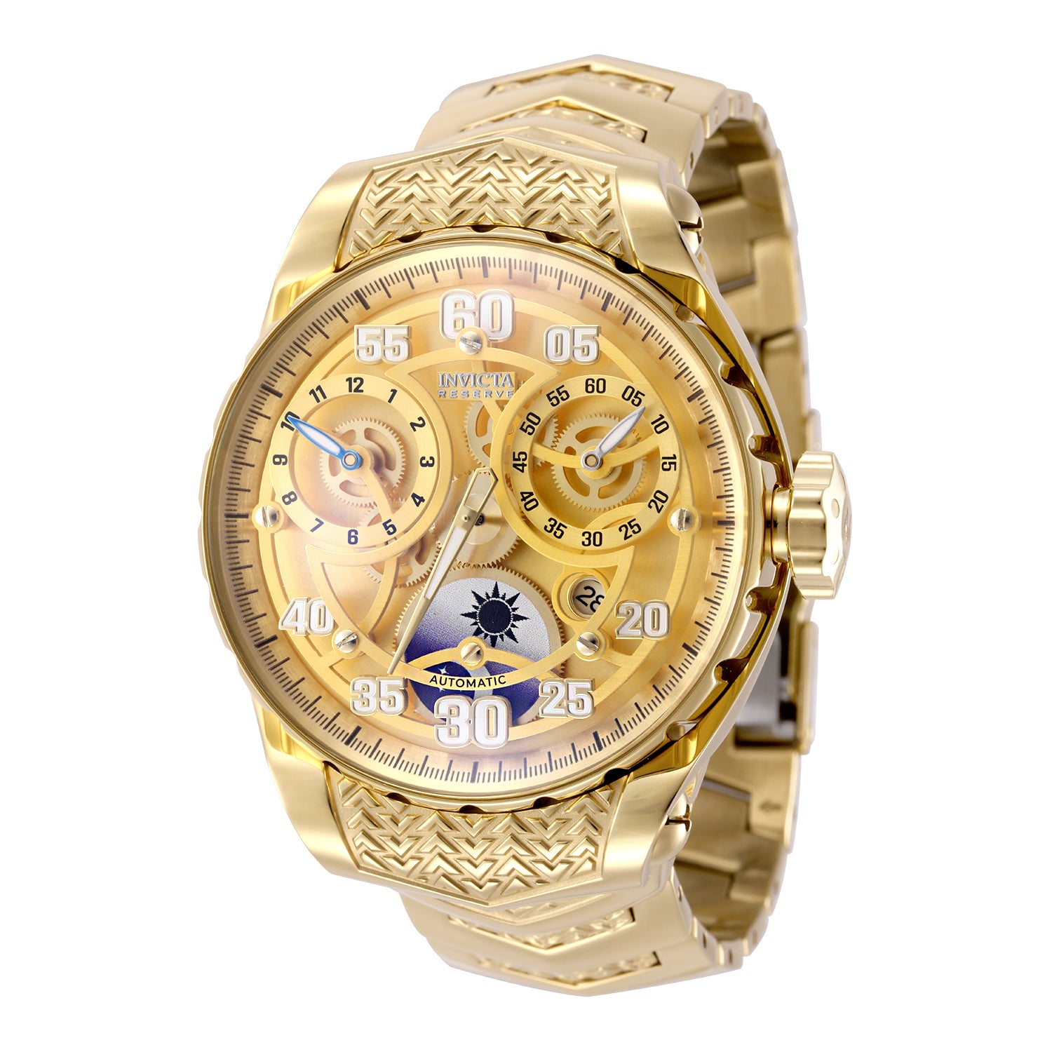 Invicta Grand Dome Automatic Men's Watch - 49mm. Gold (50267)