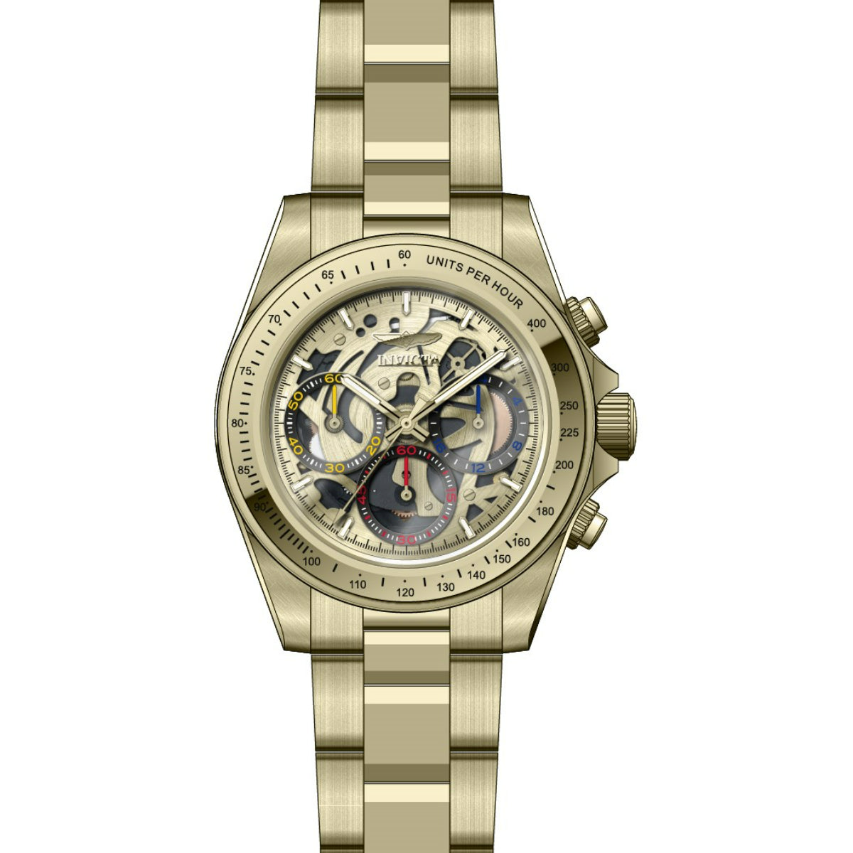 Invicta Speedway Men's Watch - 39mm. Gold (50271)