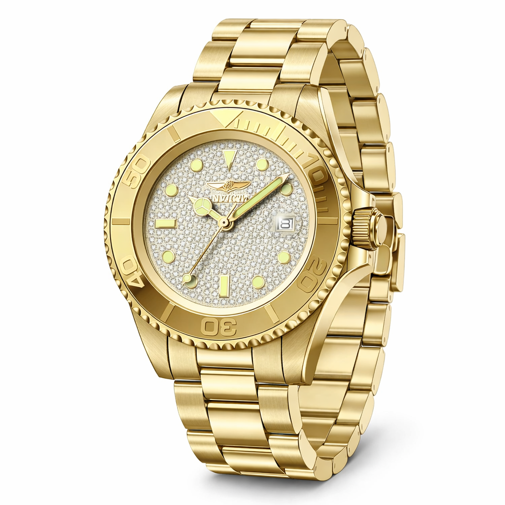 Invicta Pro Diver Isobath Men's Watch - 40mm. Gold (50288)