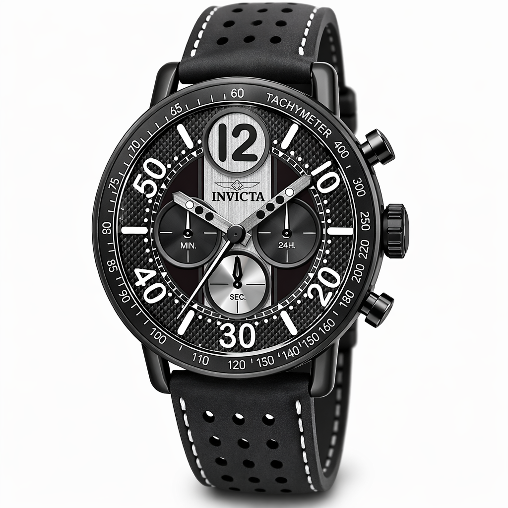 Invicta Racing Men's Watch - 44mm. White. Black (50363)