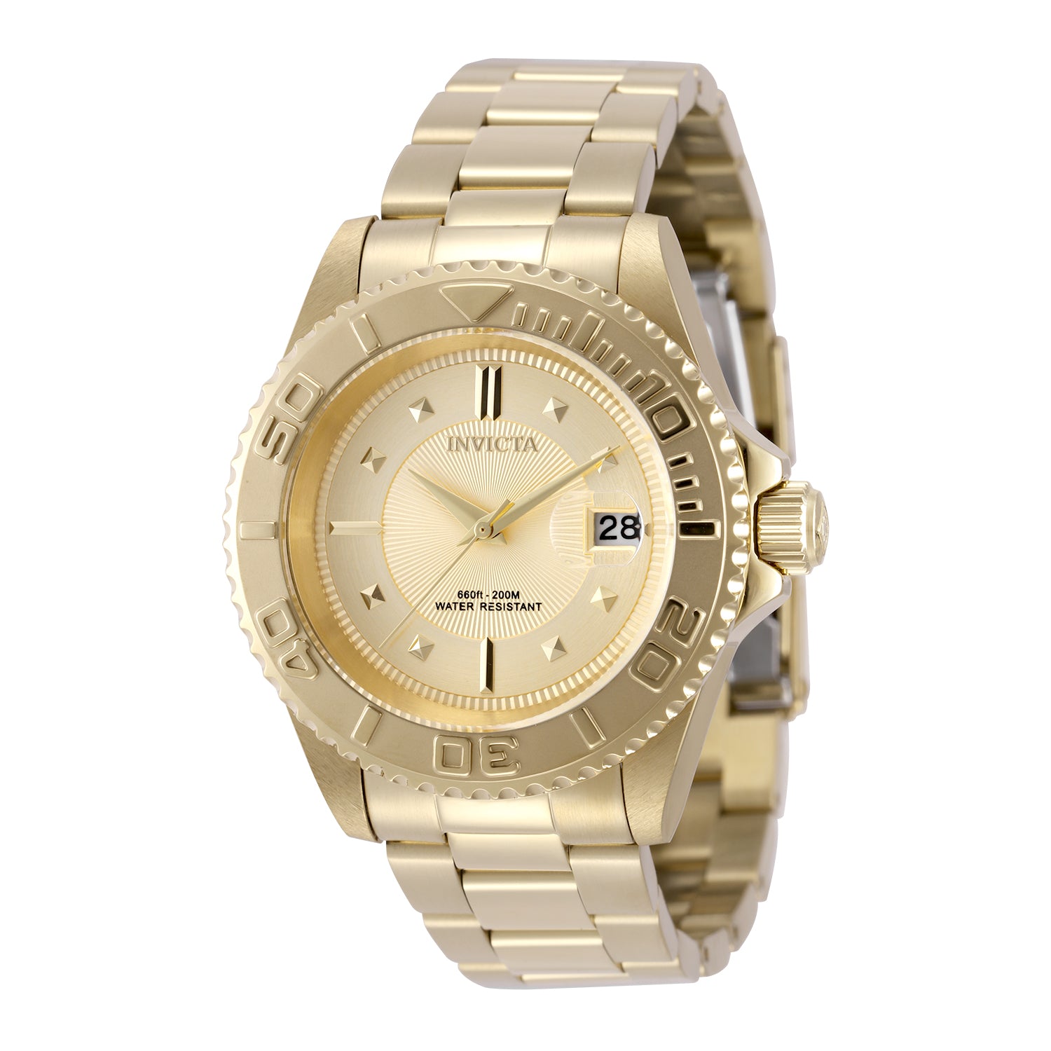 Invicta Pro Diver Men's Watch - 40mm. Gold (50397)