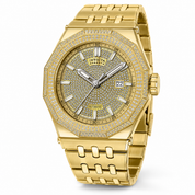 Invicta Reserve Akula Dynasties 3.27 Carat Diamond Automatic Men's Watch - 48mm. Gold (50442)