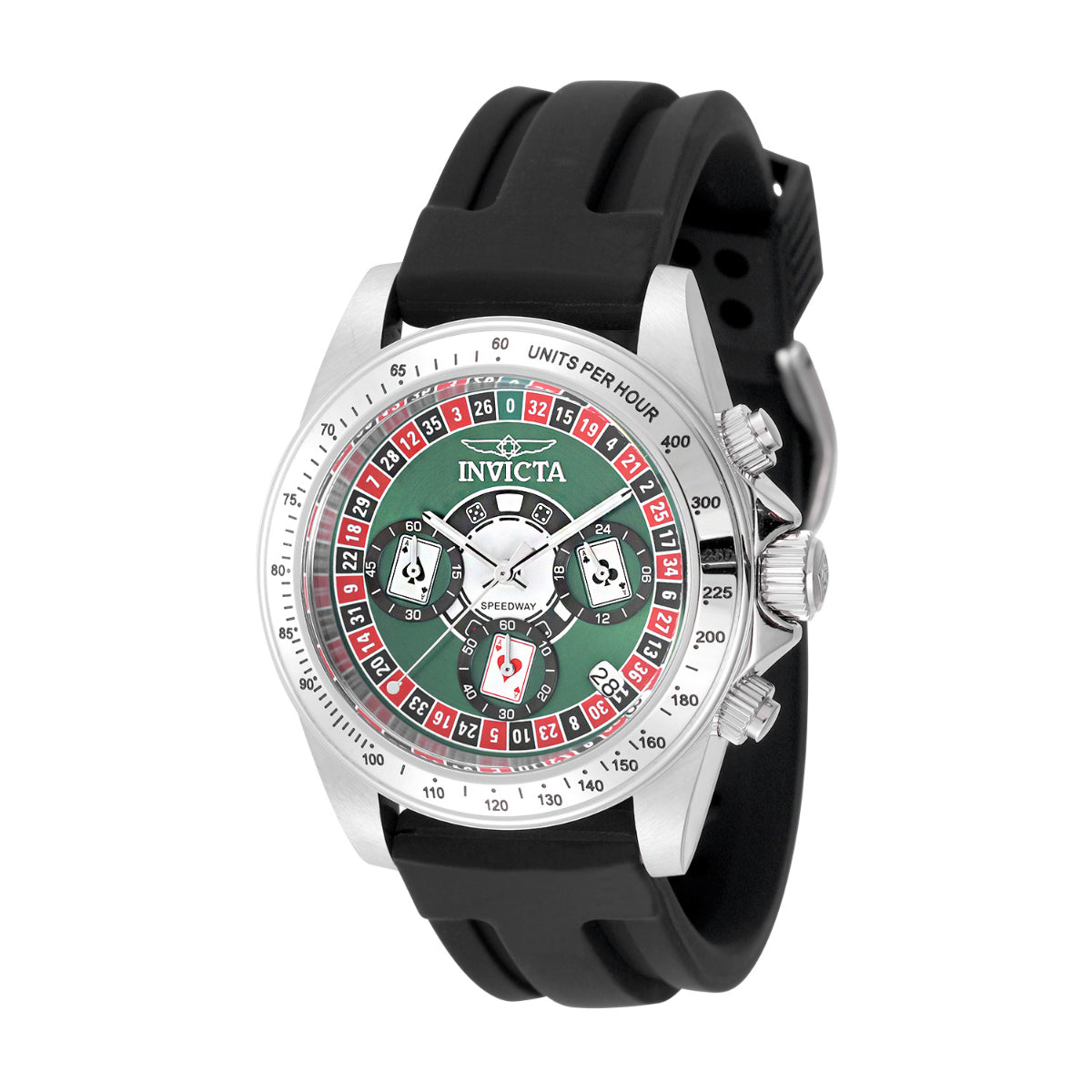 Invicta Speedway Montecarlo Men's Watch - 39.5mm, Black (50492)