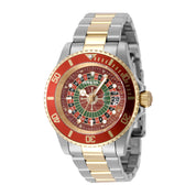 Invicta Pro Diver House of Cards Men's Watch - 40mm. Gold. Steel (50521)