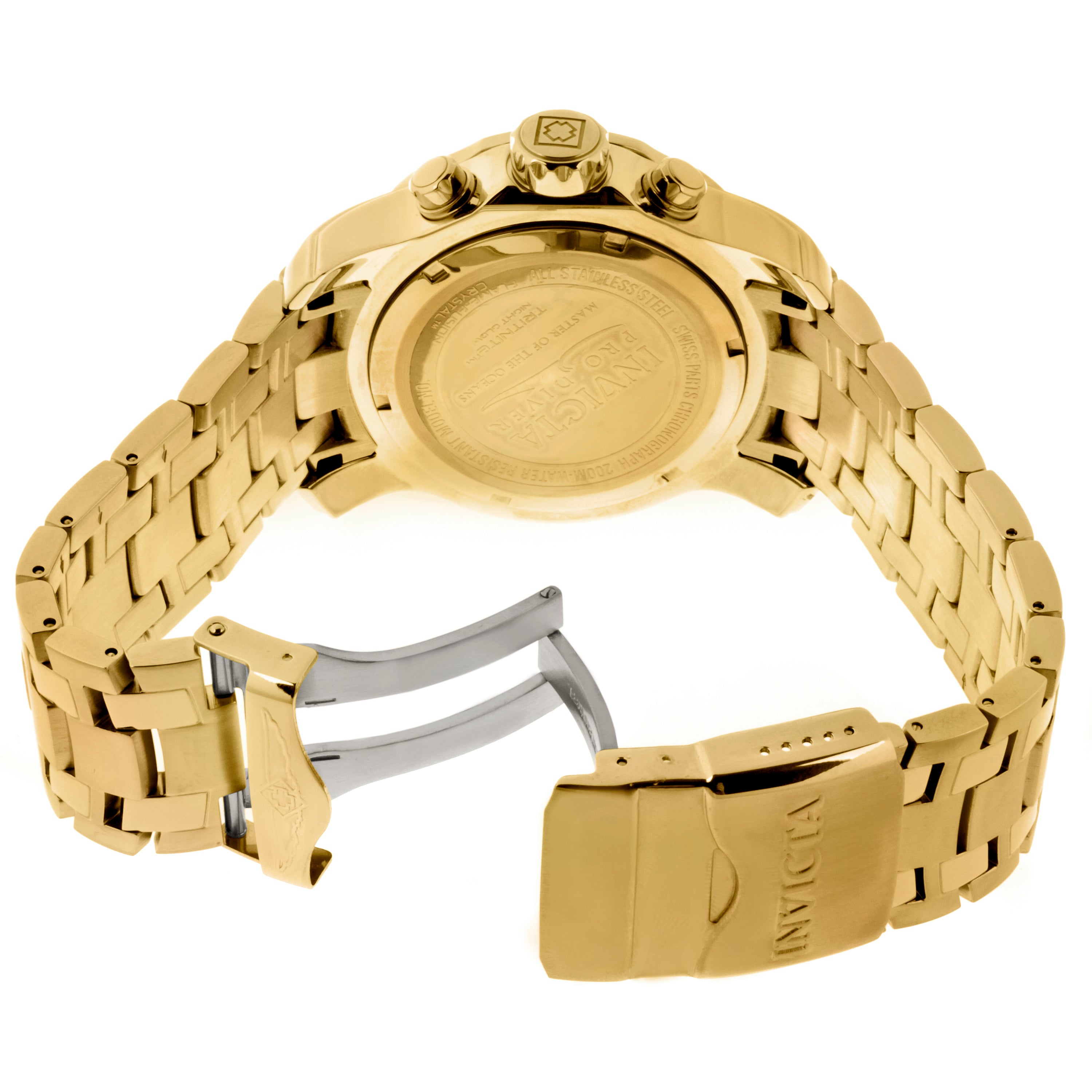 Invicta Pro Diver SCUBA Men's Watch - 48mm. Gold (0072)