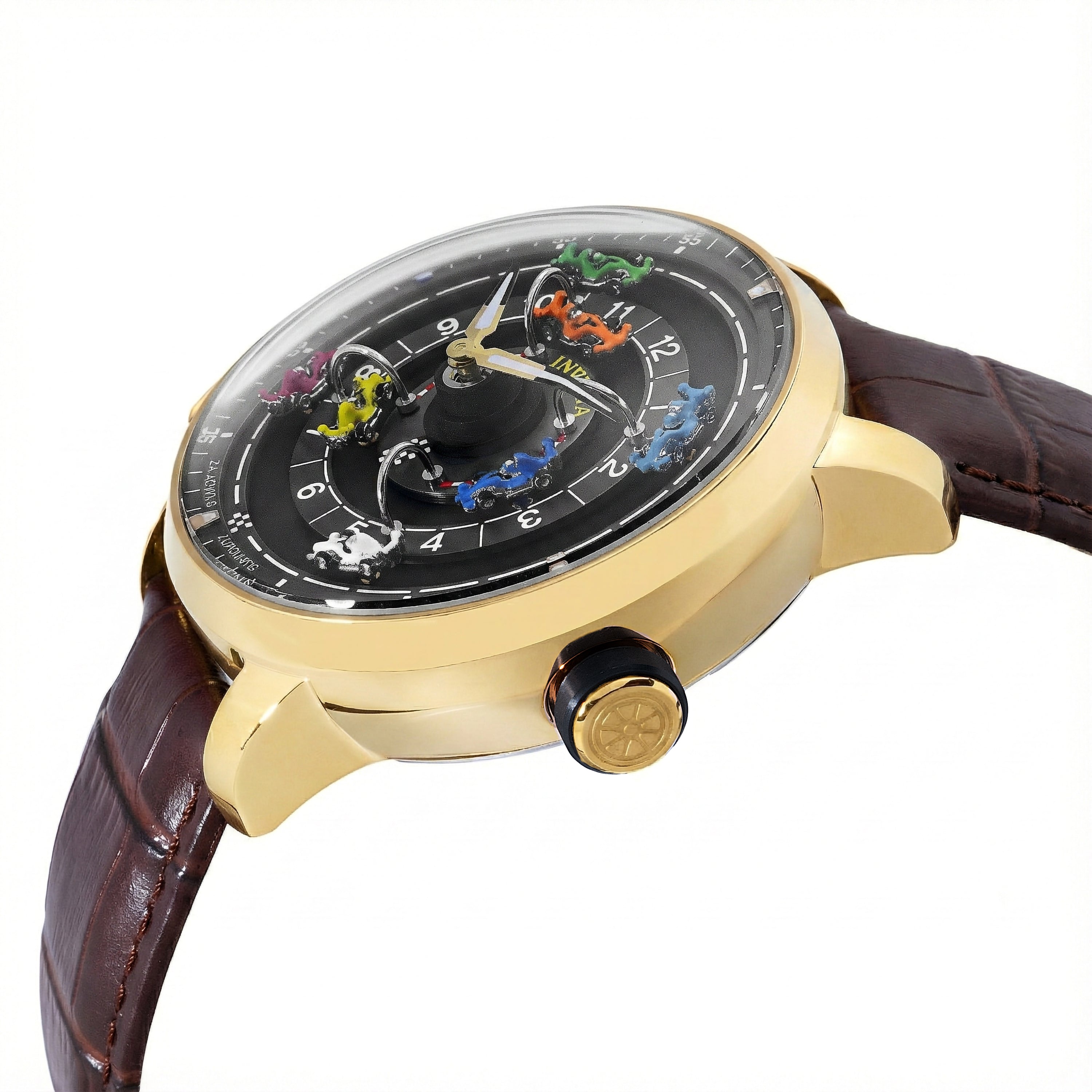 Invicta Racing Scalaprix Automatic Men's Watch - 46mm. Brown (69636)