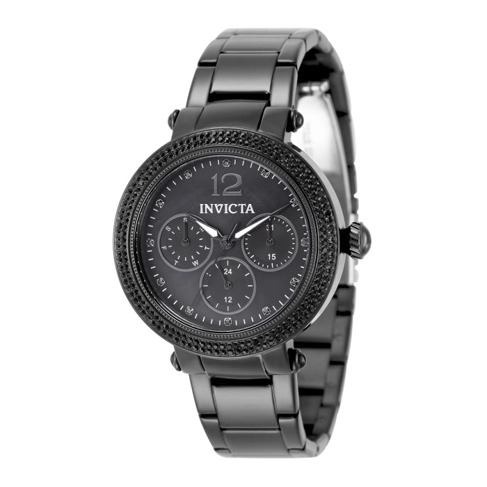 Invicta Bolt Glintara Women's Watch w/ Mother of Pearl Dial - 37mm. Black (50600)