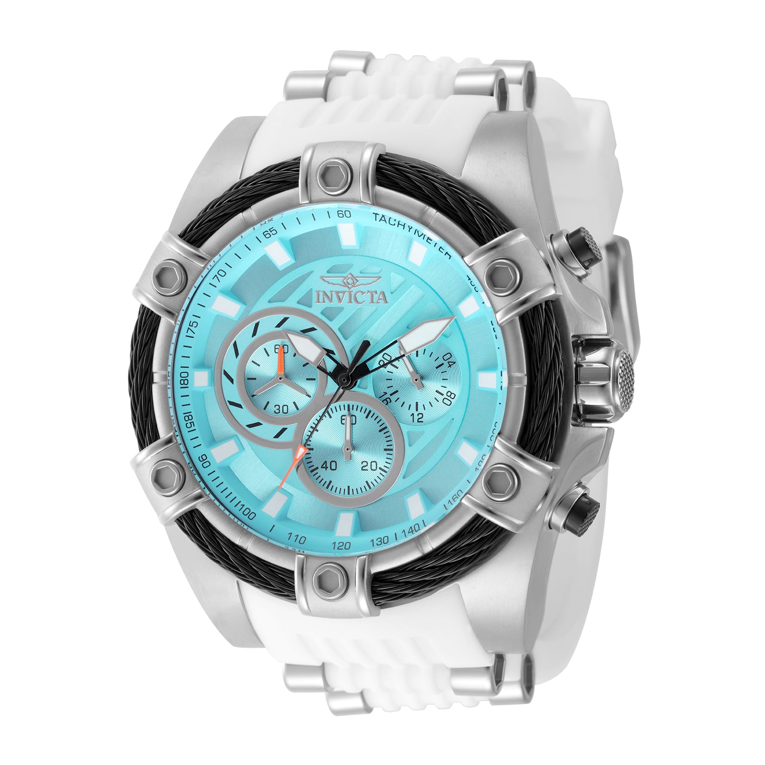 Invicta Bolt Girdex Men's Watch - 52mm. White, Steel (50603)