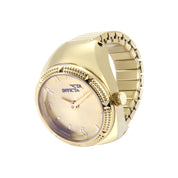 Invicta Mini Angel Musearc Women's Ring Watch - 20mm. Gold (50641)