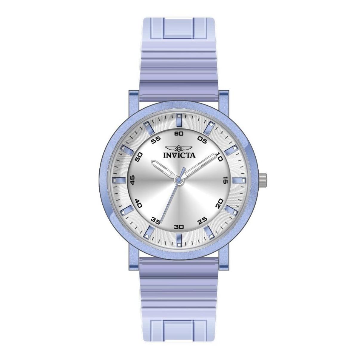 Invicta Angel Unisex Watch - 40mm, Transparent, Purple (50748)