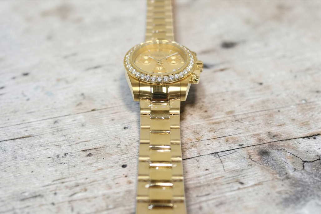 Invicta Elite Speedway Ascent Prestige 4.0 CT Certified LG Diamond Edition Swiss Ronda Z60 Caliber Men's Watch - 42mm, Gold (51101)