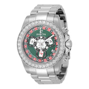 Invicta Elite Speedway Grand Croupier 4 CT Certified LG Diamond Edition Swiss Ronda Z60 Caliber Men's Watch - 42mm, Steel (51107)