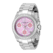 Invicta Elite Speedway Ascent Prestige 1.61 CT Certified LG Diamond Edition Swiss Ronda Z60 Caliber Unisex Watch w/ Mother of Pearl Dial - 38mm, Steel (51110)