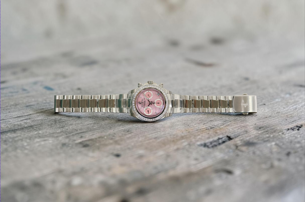 Invicta Elite Speedway Ascent Prestige 1.61 CT Certified LG Diamond Edition Swiss Ronda Z60 Caliber Unisex Watch w/ Mother of Pearl Dial - 38mm, Steel (51110)