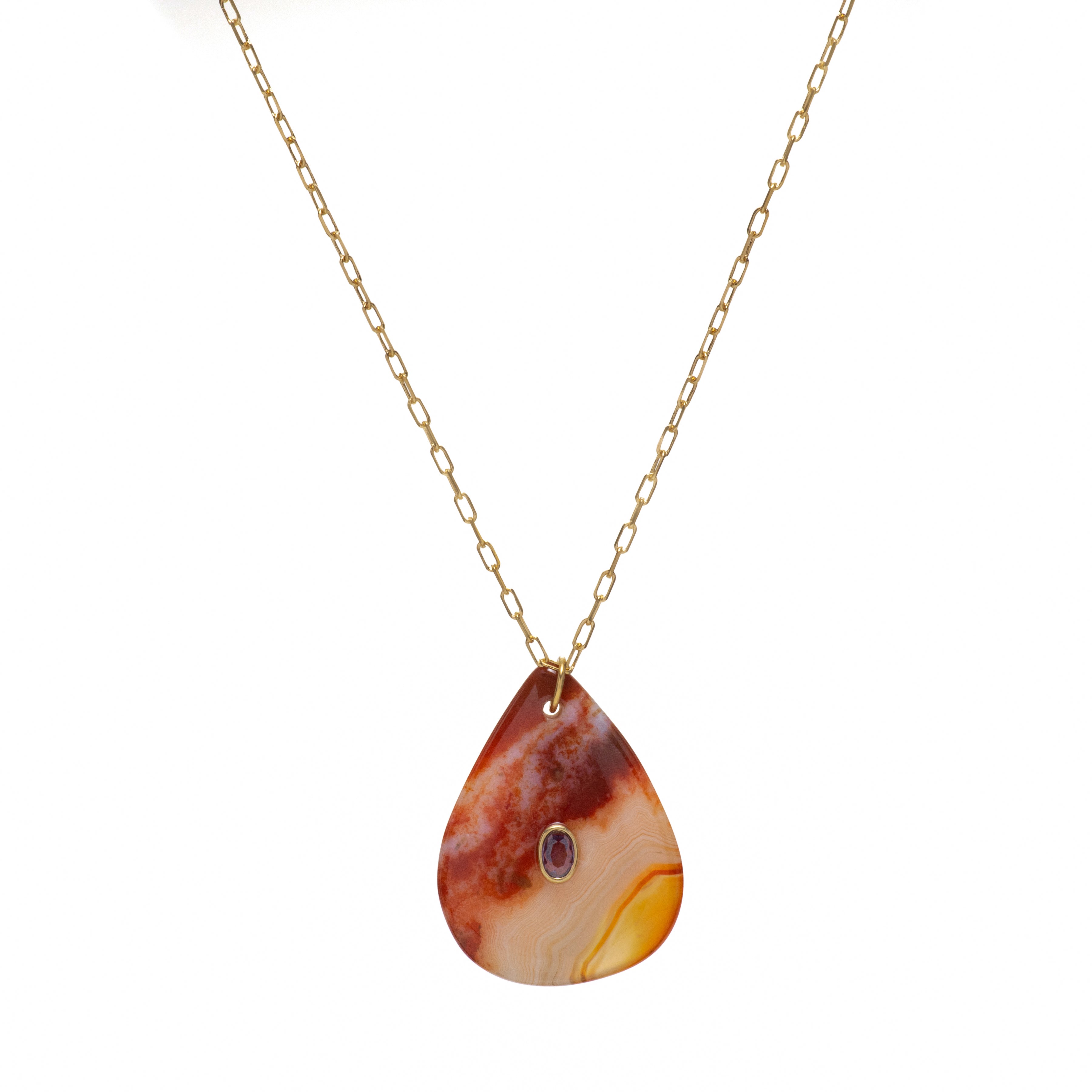 MAYAMAR Necklace with detailed charm (MM-01096)
