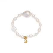 MAYAMAR Irregular pearls elastic bracelet (MM-01062)
