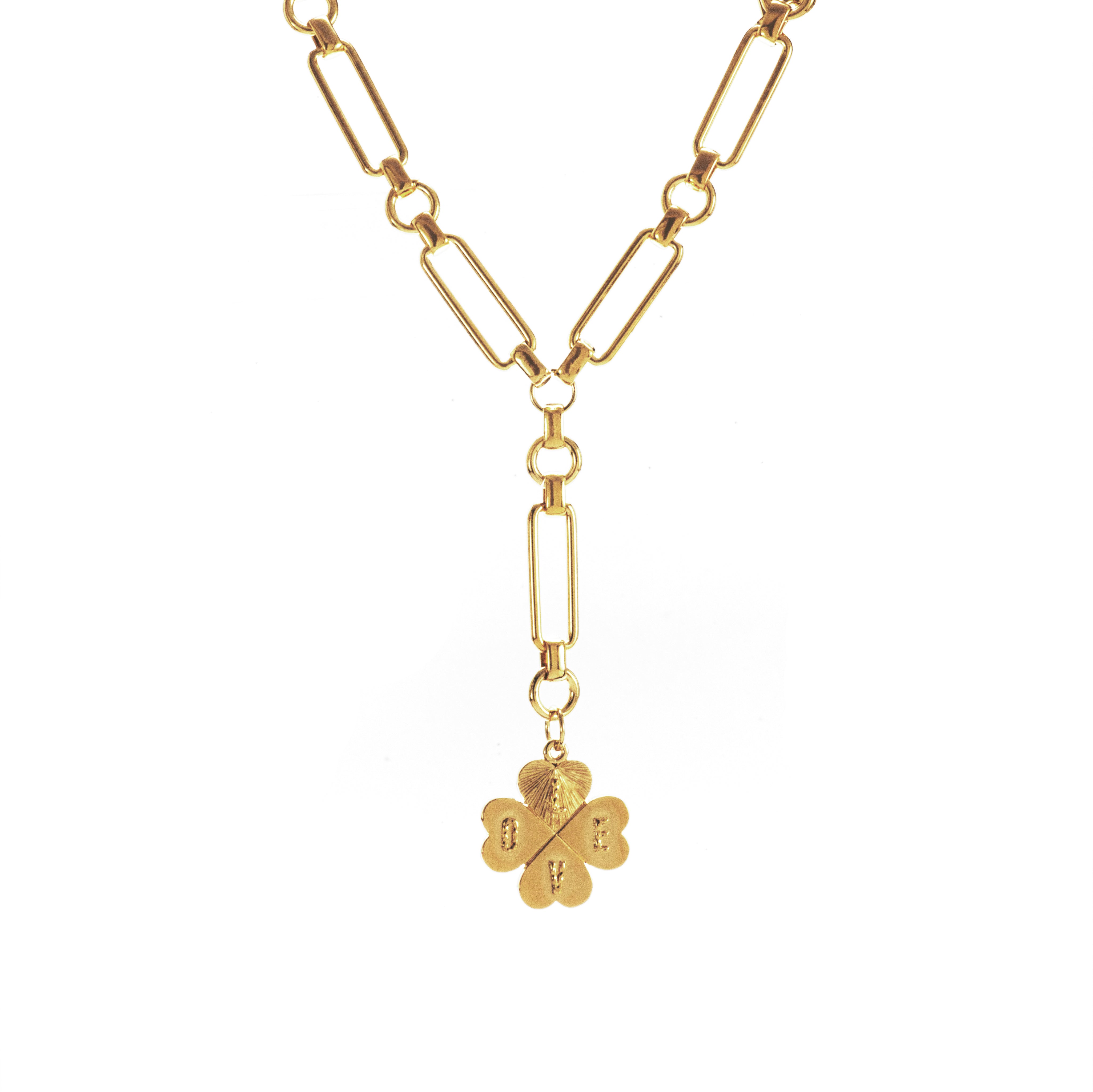 MAYAMAR Clover "Love" Necklace (MM-00732)