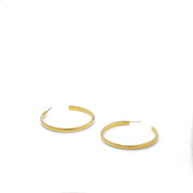 MAYAMAR Thin Flat Hoops 2" (MM-00751)