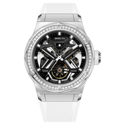 Invicta Objet D Art Diamond Automatic Men's Watch - 45mm, White with Interchangeable Strap (70130)