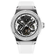 Invicta Objet D Art Diamond Automatic Men's Watch - 45mm, White with Interchangeable Strap (70136)