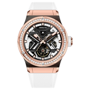 Invicta Objet D Art Diamond Automatic Men's Watch - 45mm, White with Interchangeable Strap (70137)