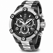 Invicta JT Soverix Swiss Ronda Z60 Caliber Men's Watch - 50mm, Gunmetal, Steel (51284)