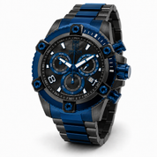 Invicta JT Imperix Swiss Ronda Z60 Caliber Men's Watch w/ Mother of Pearl Dial - 50mm, Blue, Gunmetal (51286)