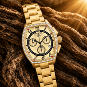 Invicta JT Elyx 1.2 CT Certified LG Diamond Men's Watch  -  43mm, Gold (51302)
