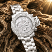 Invicta JT Vexillor Swiss Ronda Z60 Caliber Men's Watch w/ Mother of Pearl Dial - 58mm, Steel (51316)
