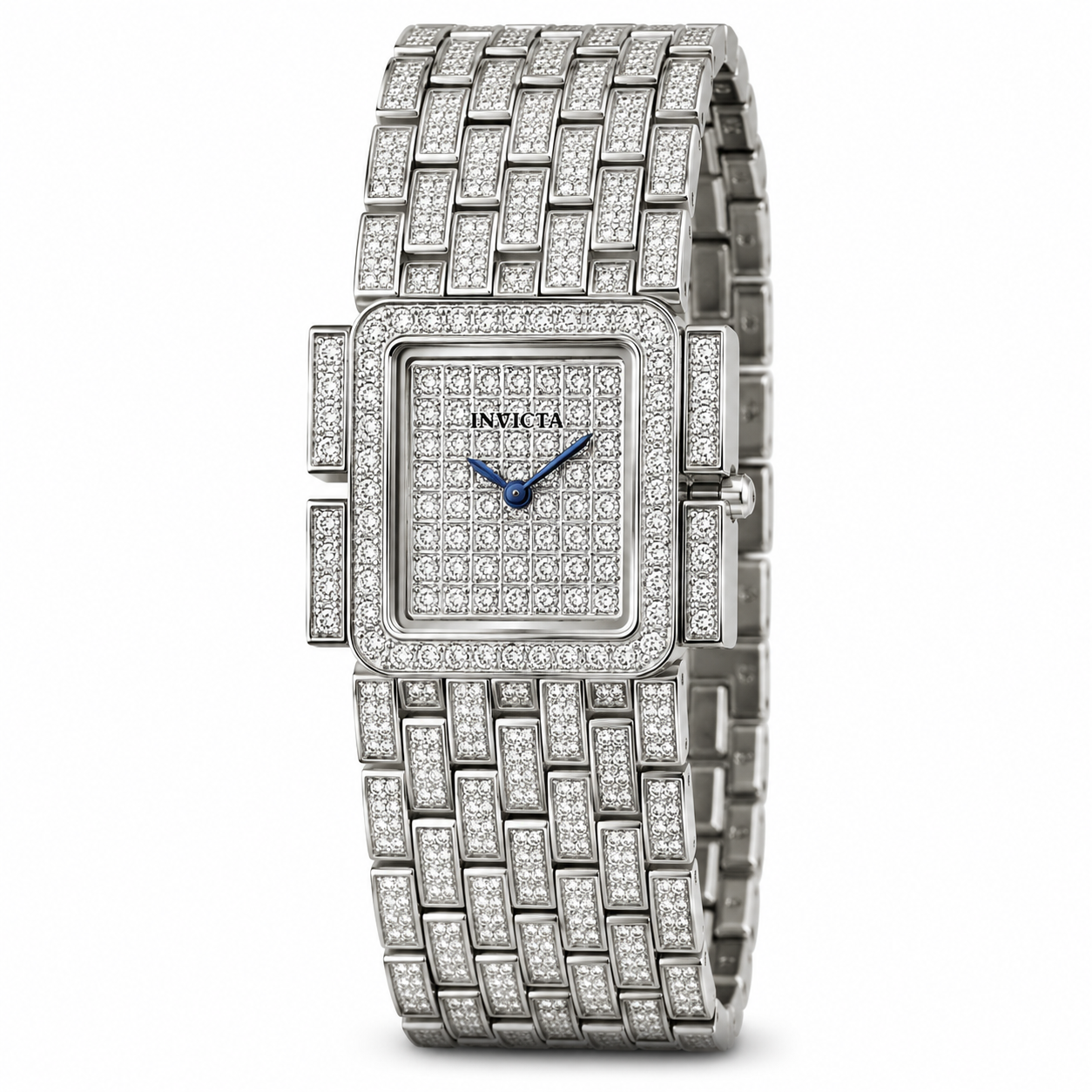 Invicta Elite 8.51 Carat Diamond Glessia Women's Watch - 22.7mm, White, Steel (51424)