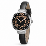 Invicta Celestial Florisque Women's Watch - 33mm, Black (70336)