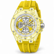 Invicta Invicta Racing Saphirex Unisex Watch - 38mm, Yellow (51677)