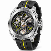 Invicta Racing Automatic Men's Watch - 43mm, Black with Interchangeable Strap (70671)