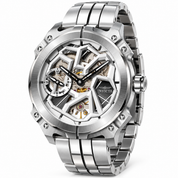 Invicta Racing Automatic Men's Watch - 43mm, White with Interchangeable Strap (70672)