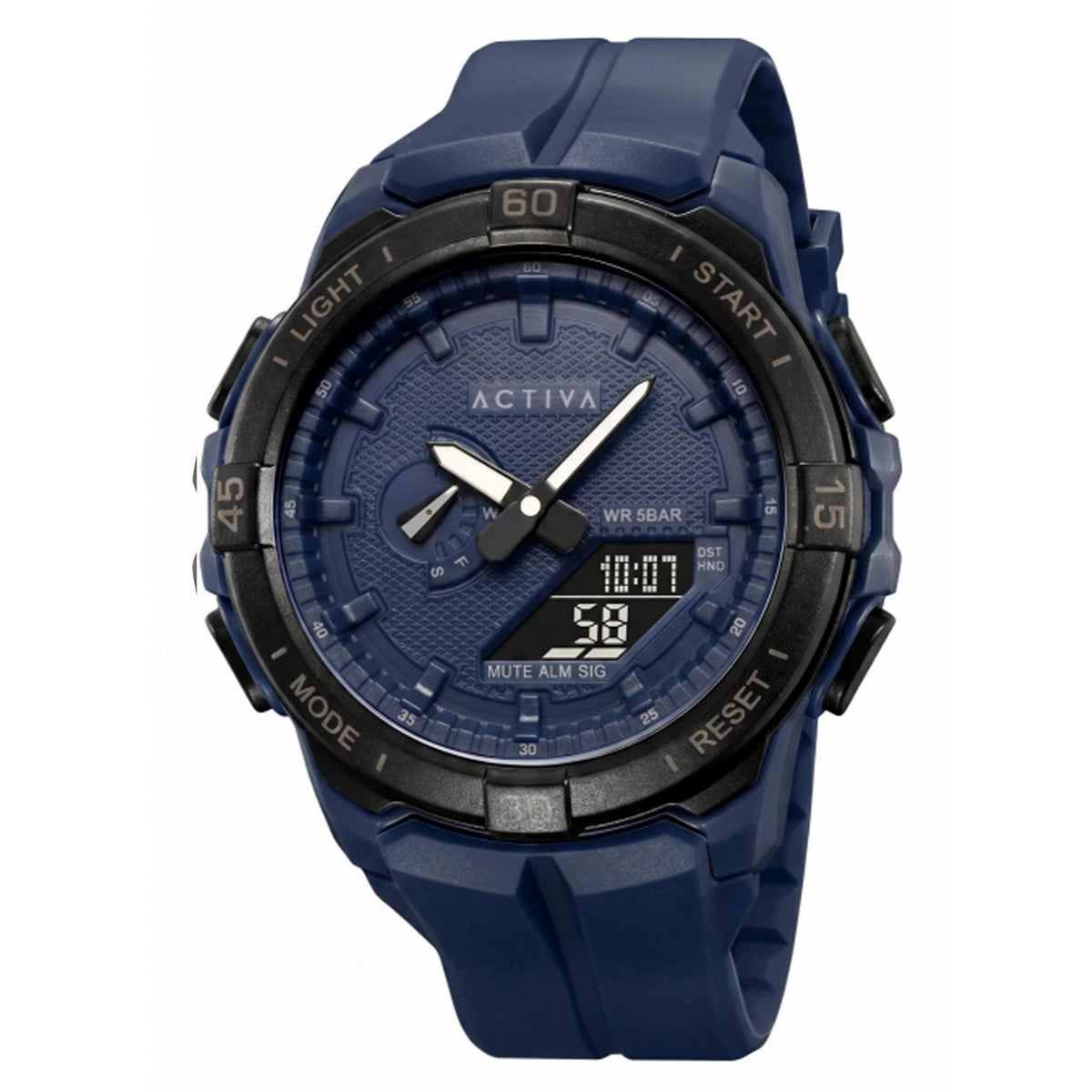 Activa X Invicta Digital Essentials Men's Watch - 53mm, Blue (ACW2583-007)