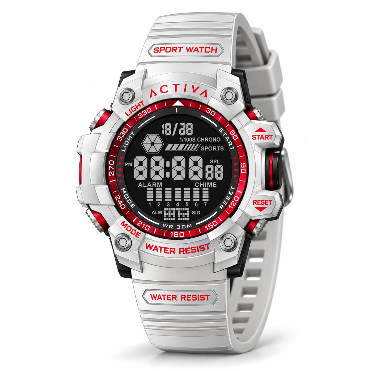 Activa Prism 12 Watch Bundle X Invicta Digital Watch - 56mm, (ACW8020-12BUNDLE)