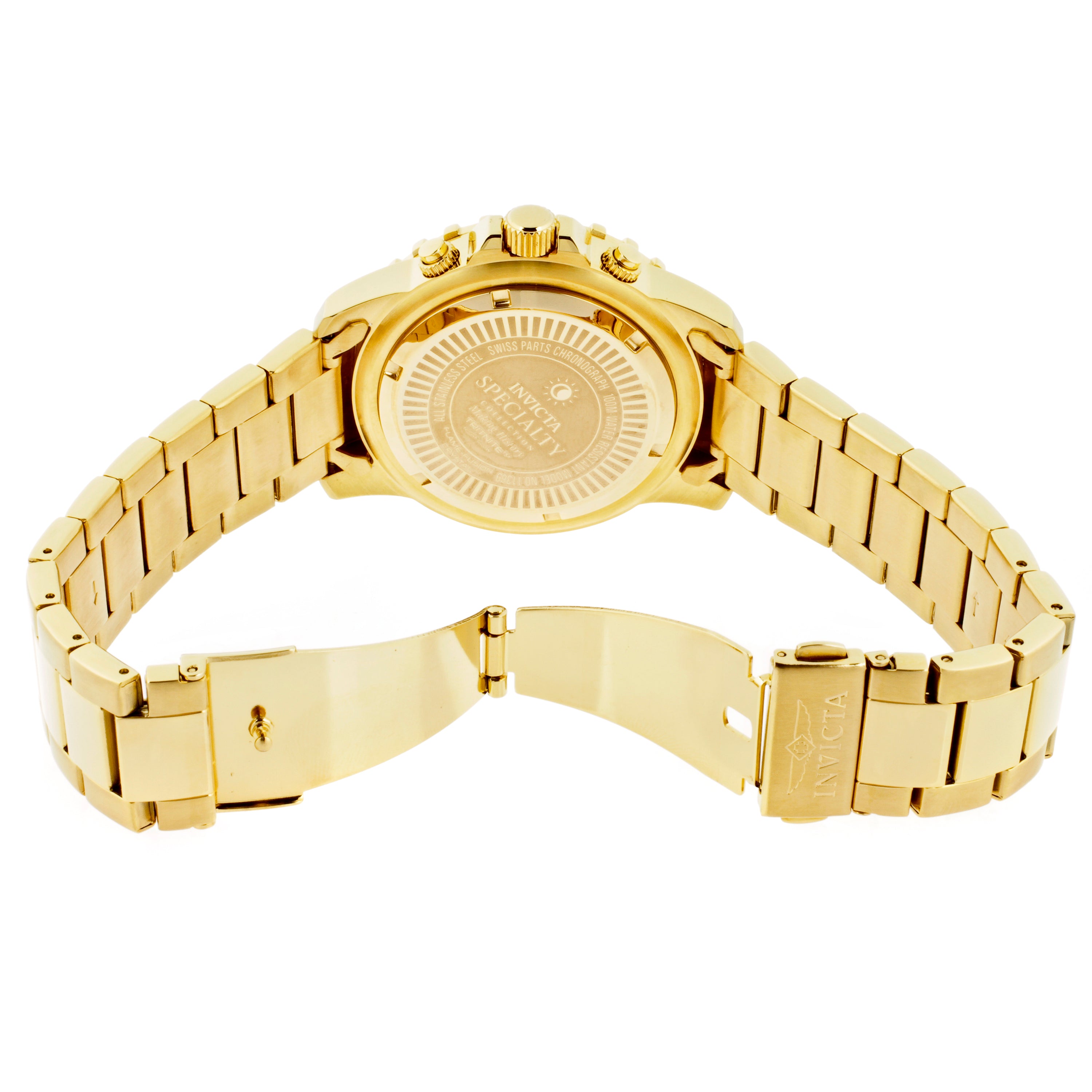 Invicta Specialty Vector Field Men's Watch - 45mm. Gold (11369)