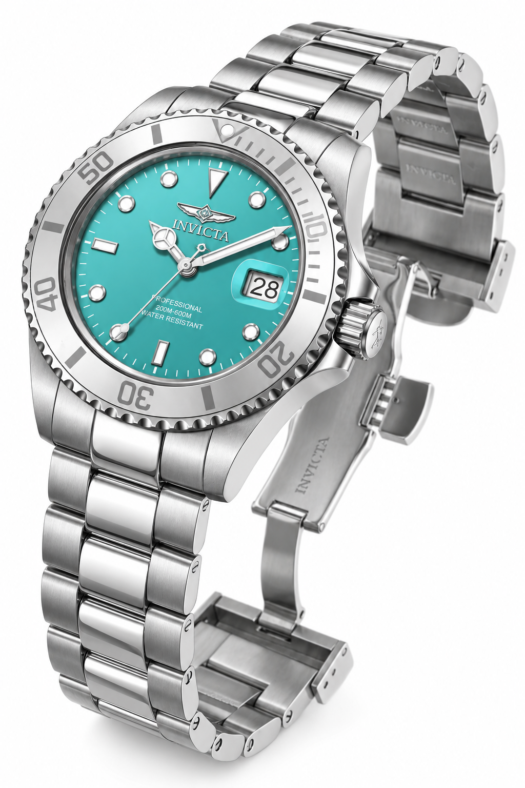 Invicta Pro Diver Aurenova Men's Watch - 40mm. Steel (50957)